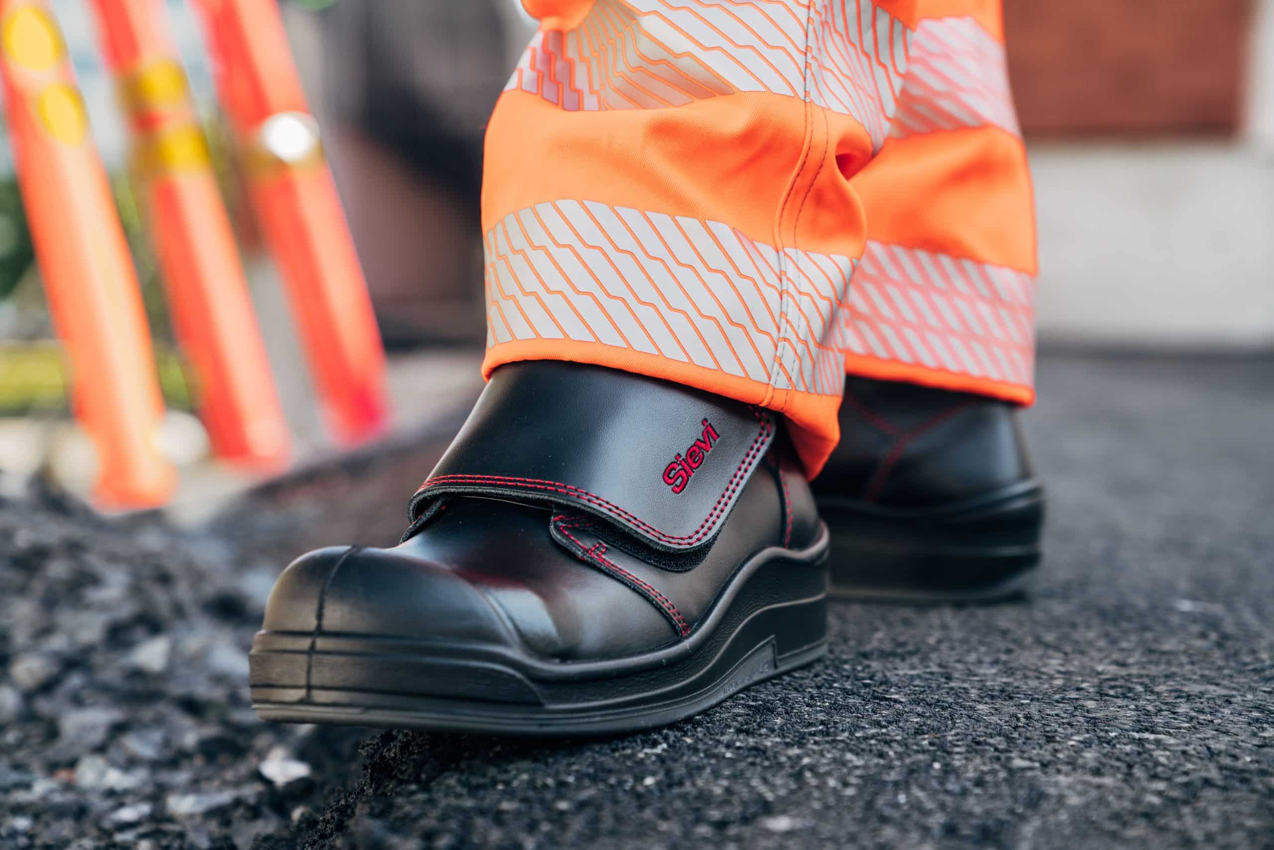 Sievi Asphalt Roller XL+ S2P HRO turvakengät BOA®-kiristysmekanismilla - Image 8