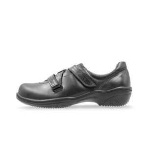 Sievi Terttu XL naisten mustat kävelykengät (poistuva väri)