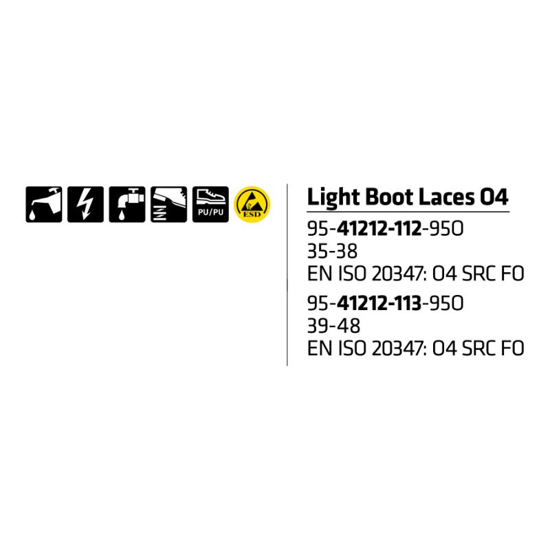 Sievi Kevytsaapas Light Boot Laces O4 kumisaappaat - Image 2