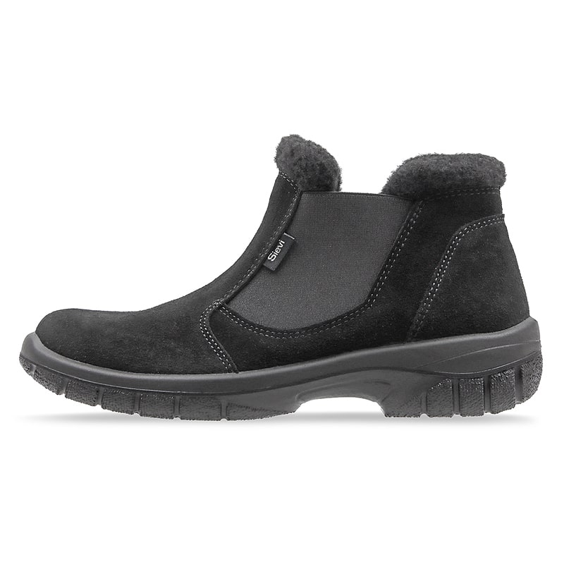 Sievi Minja naisten mustat talvinilkkurit venykkeellä