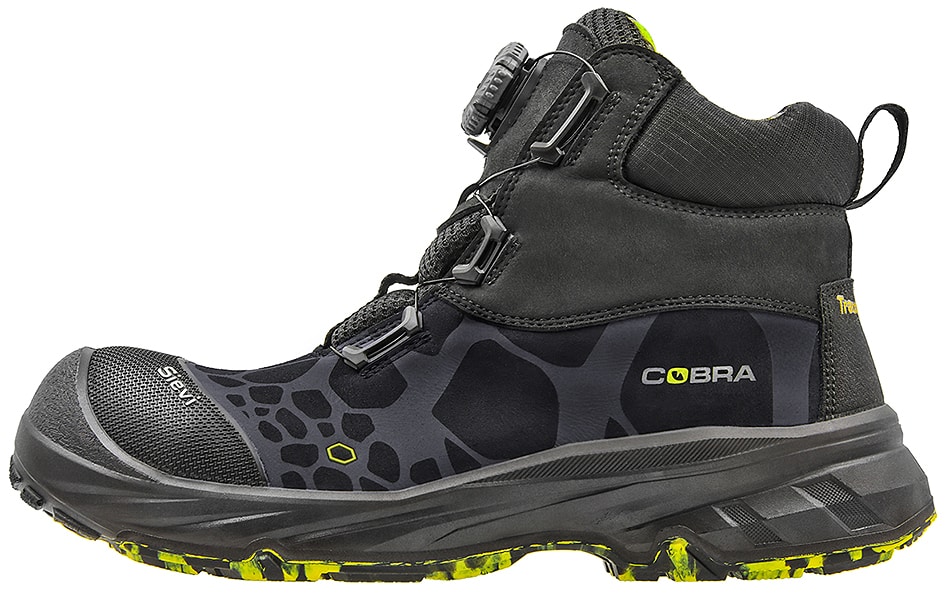 Sievi Cobra Roller High S3 Turvakeng t BOA kiristysmekanismilla 