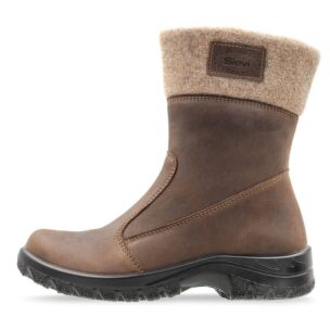 Sievi Katja XL naisten ruskeat talvinilkkurit TractionPro®-kitkapohjalla (Poistuva väri)