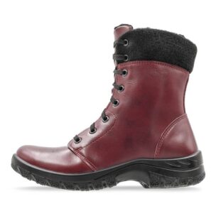 Sievi Milja naisten viininpunaiset talvinilkkurit TractionPro®-kitkapohjalla