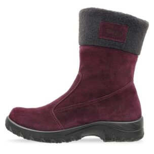 Sievi Katja TR XL naisten luumunpunaiset talvinilkkurit TractionPro®-kitkapohjalla