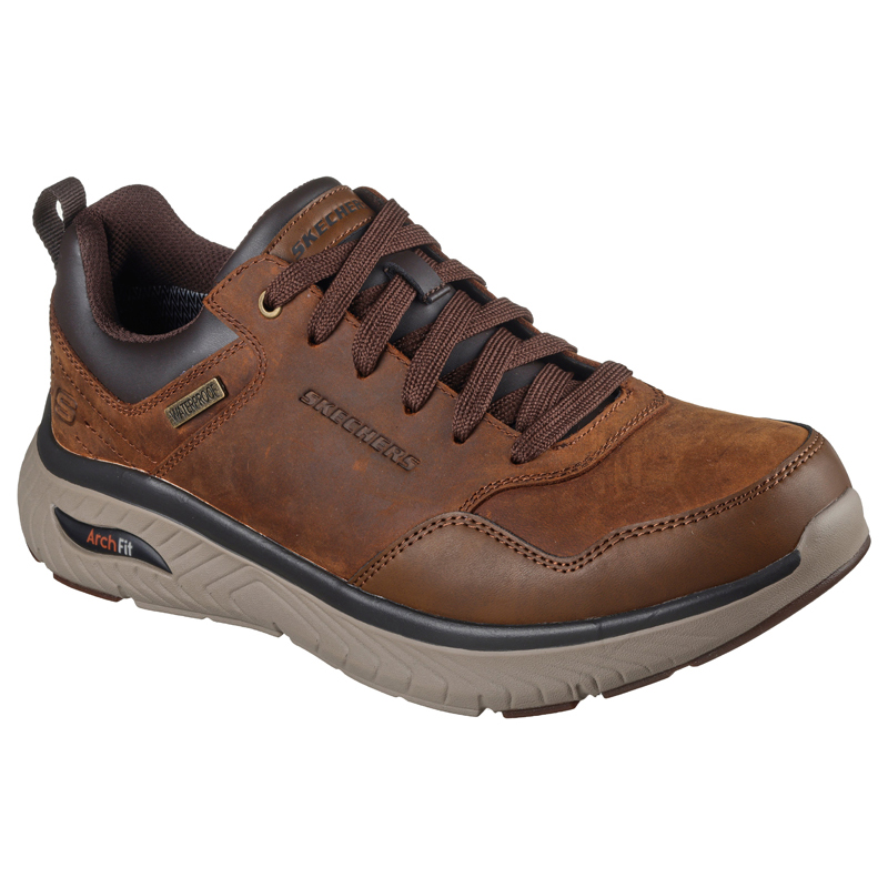 Skechers Arch Fit Crosser - Brown - Image 2