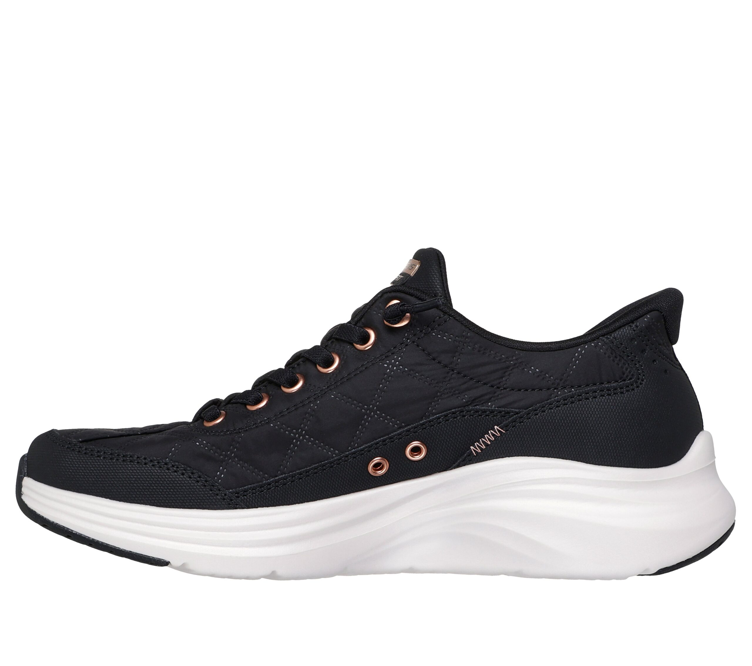 Skechers Slip-ins: Contour Foam - Cozy Fit Golden Hour - Black - Image 2