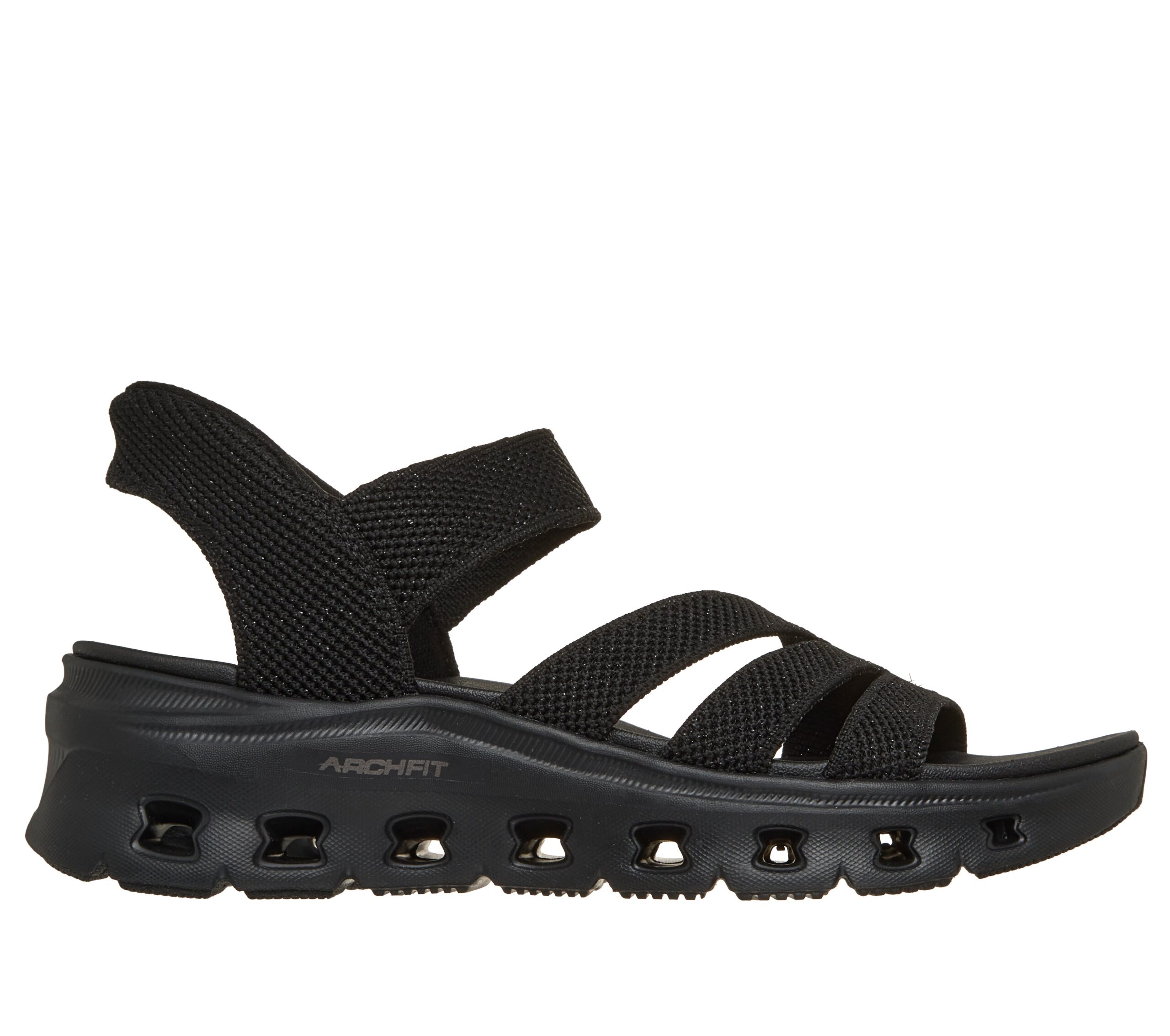 Skechers Slip-ins: Arch Fit Glide-Step Pro Sandal - Ace - Black