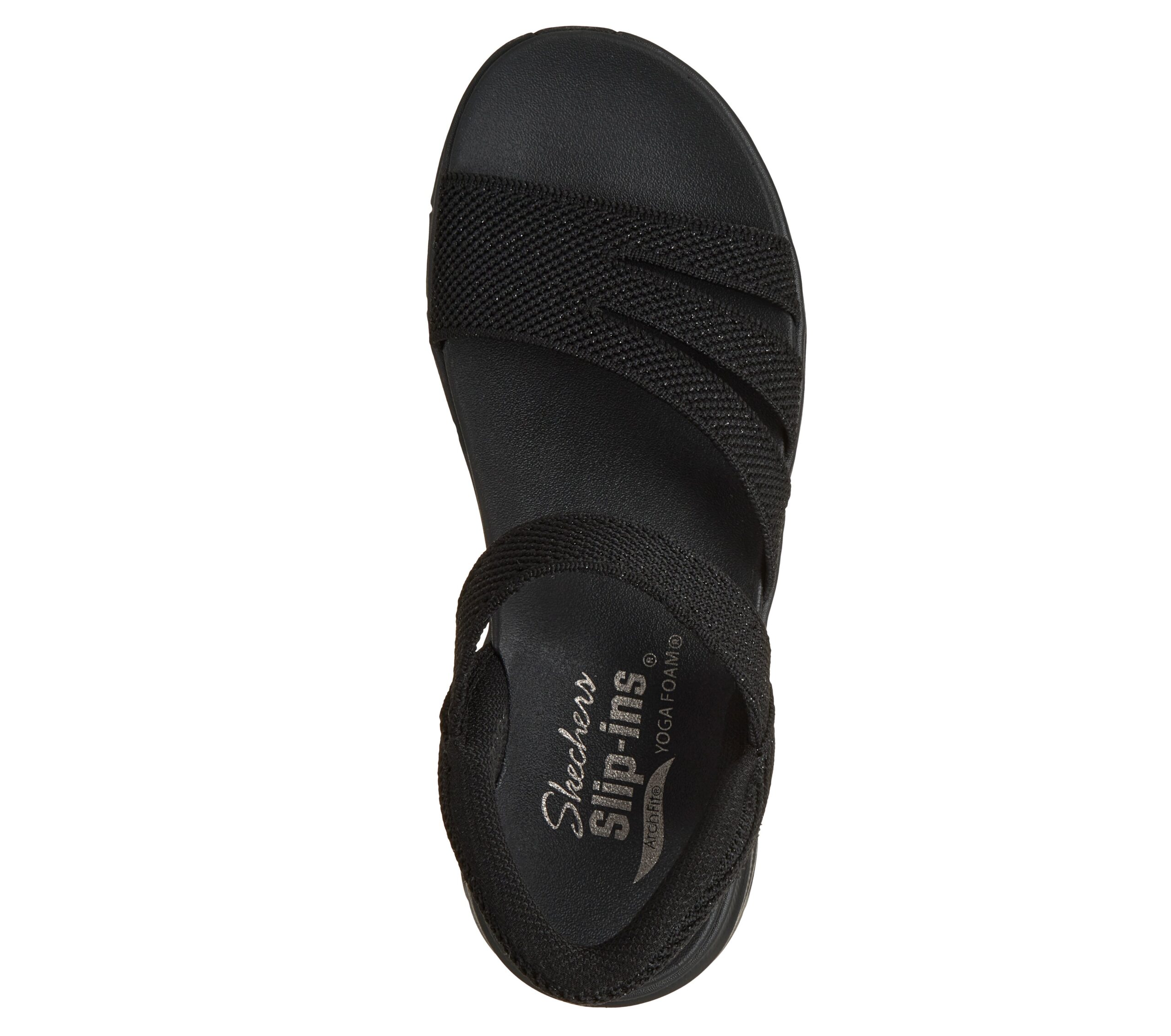 Skechers Slip-ins: Arch Fit Glide-Step Pro Sandal - Ace - Black - Image 5