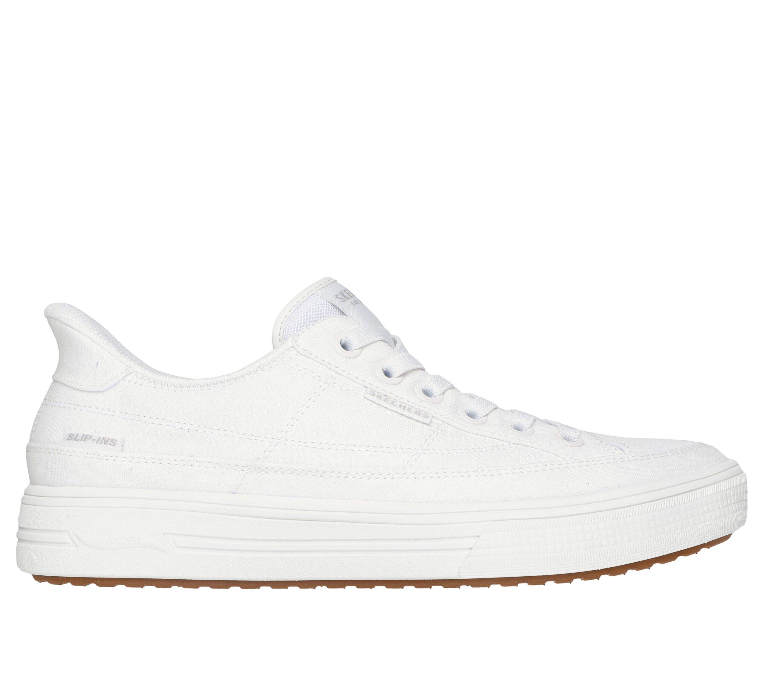 Skechers Slip-ins: Arch Fit Arcade - See Ya There - White