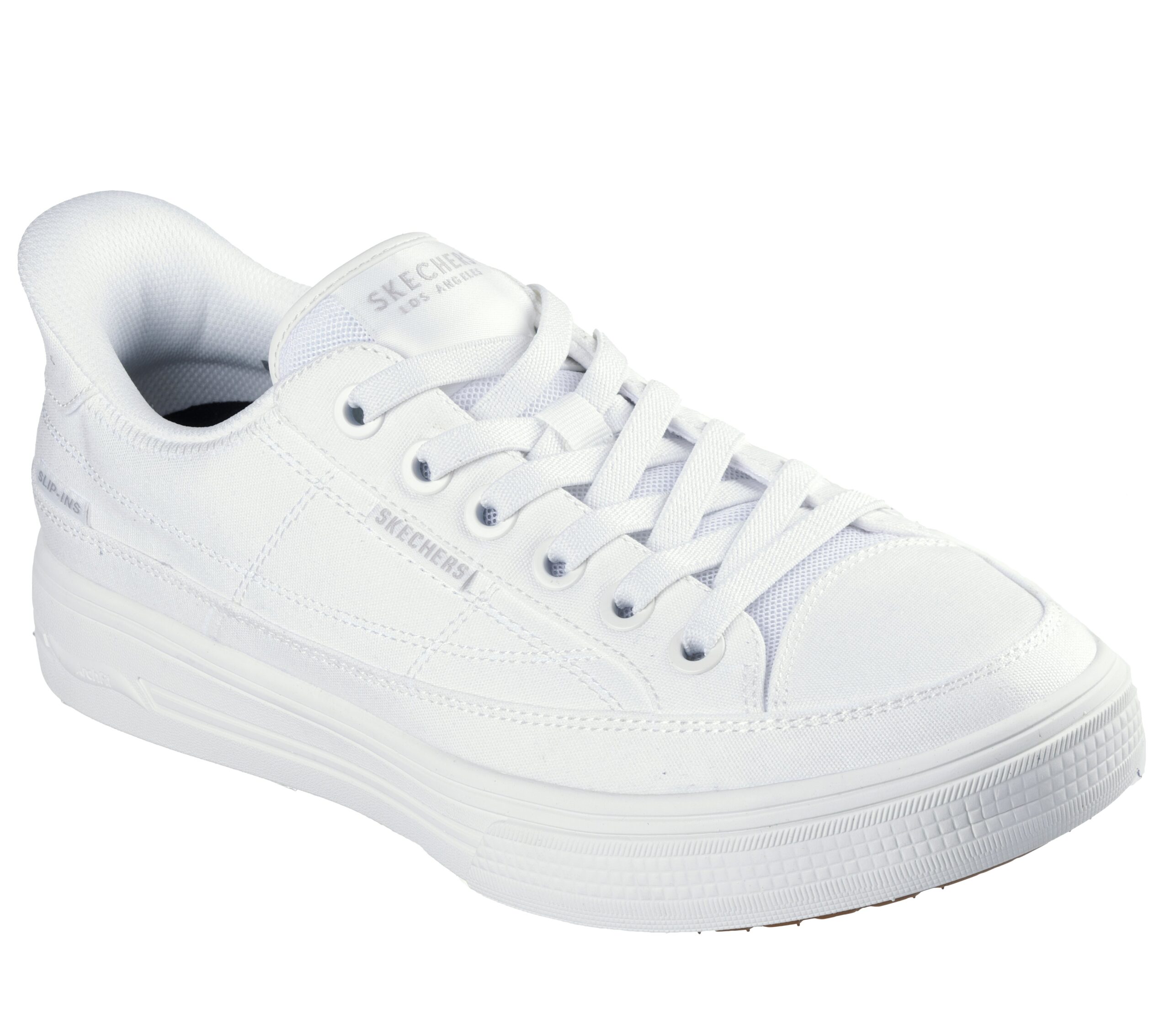 Skechers Slip-ins: Arch Fit Arcade - See Ya There - White - Image 3
