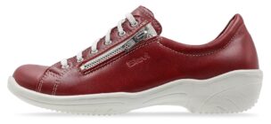 Sievi Salla XL punainen kävelykenkä nauha-vetoketju