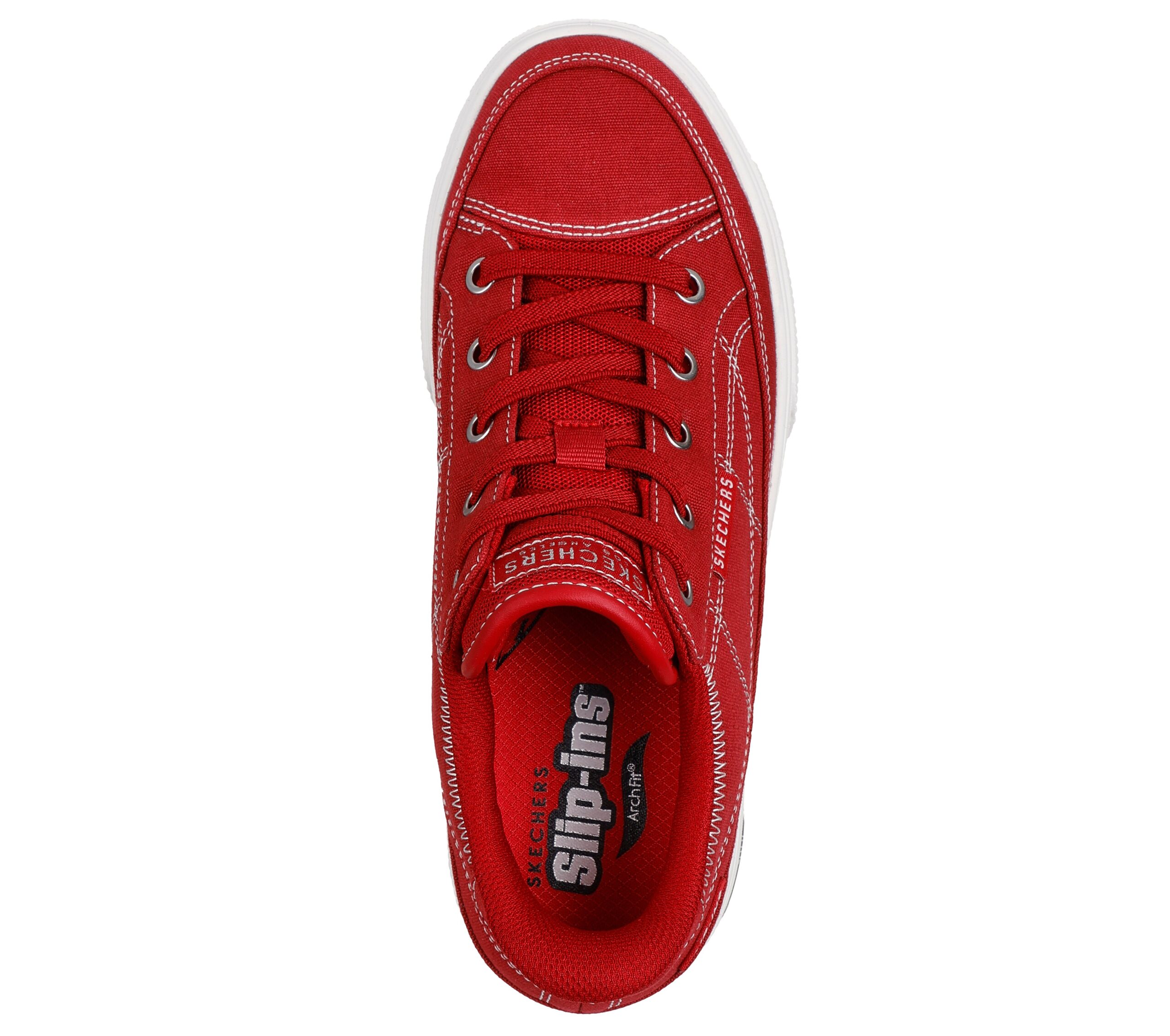 Skechers Slip-ins: Arch Fit Arcade - See Ya There - Red - Image 5