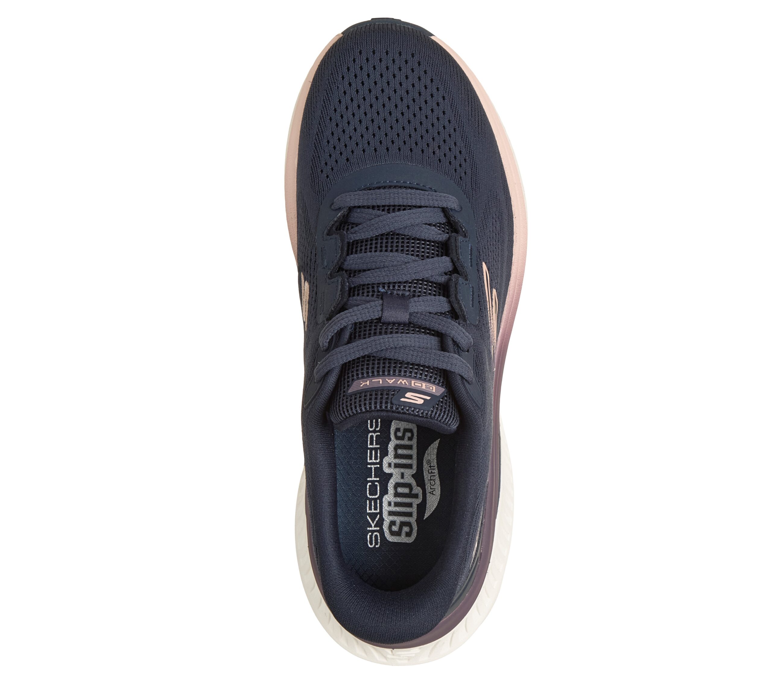 Skechers Slip-ins: Go Walk Max Cushioning Arch Fit - Aria - Navy - Image 6