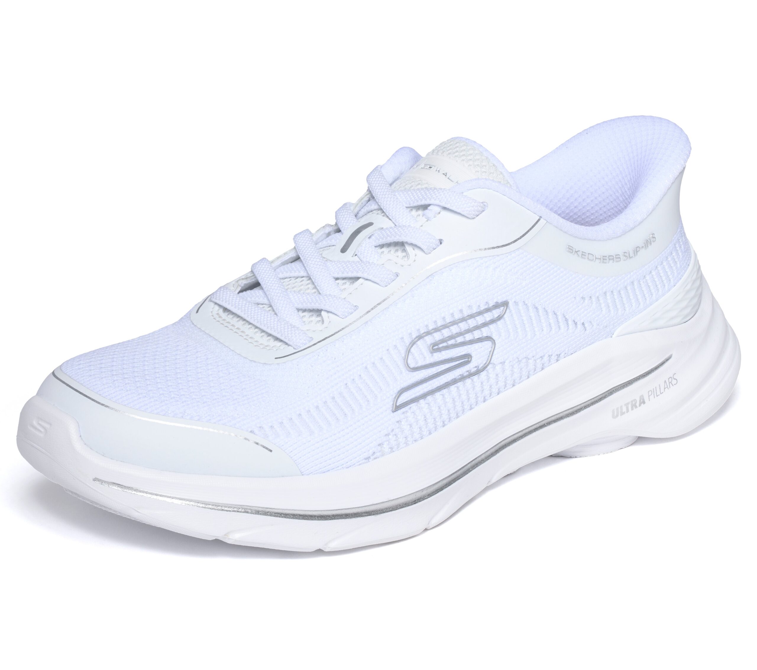 Skechers Slip-ins: Go Walk 8 - Rylee - White - Image 5