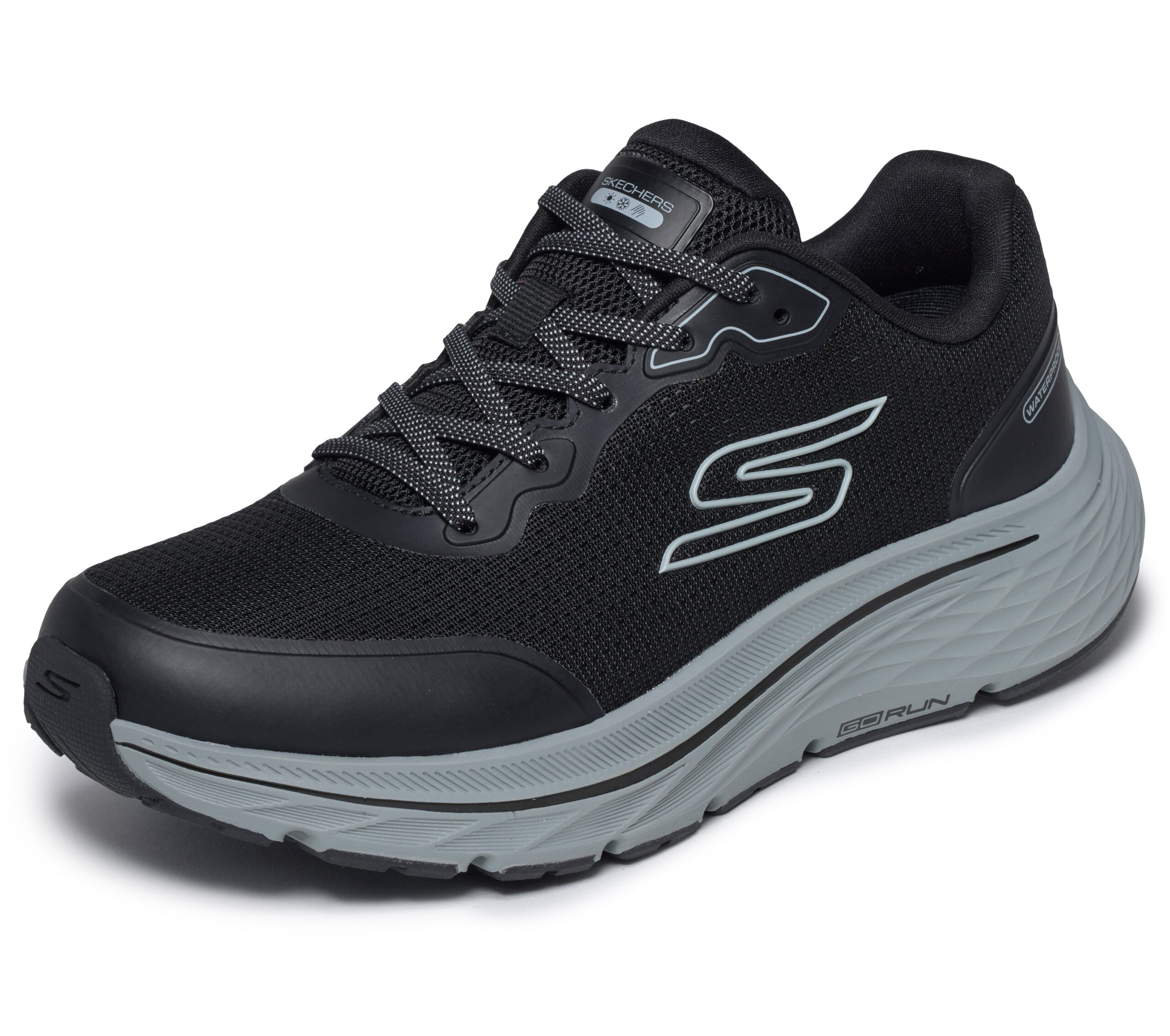 Skechers Go Run Consistent 3 - Streamhaven Waterproof - Black - Image 5
