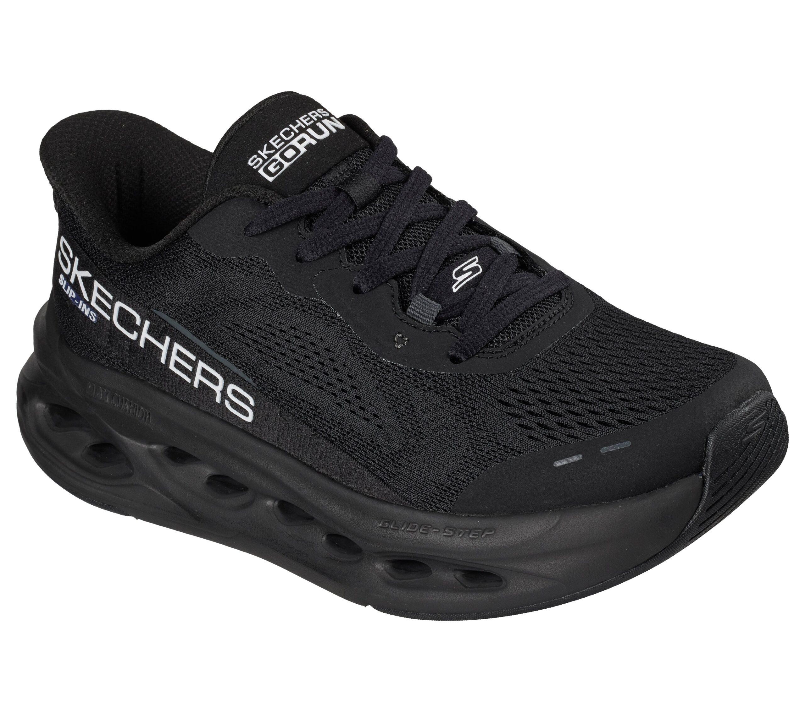 Skechers Slip-ins: Max Cushioning Glide-Step - Black - Image 2
