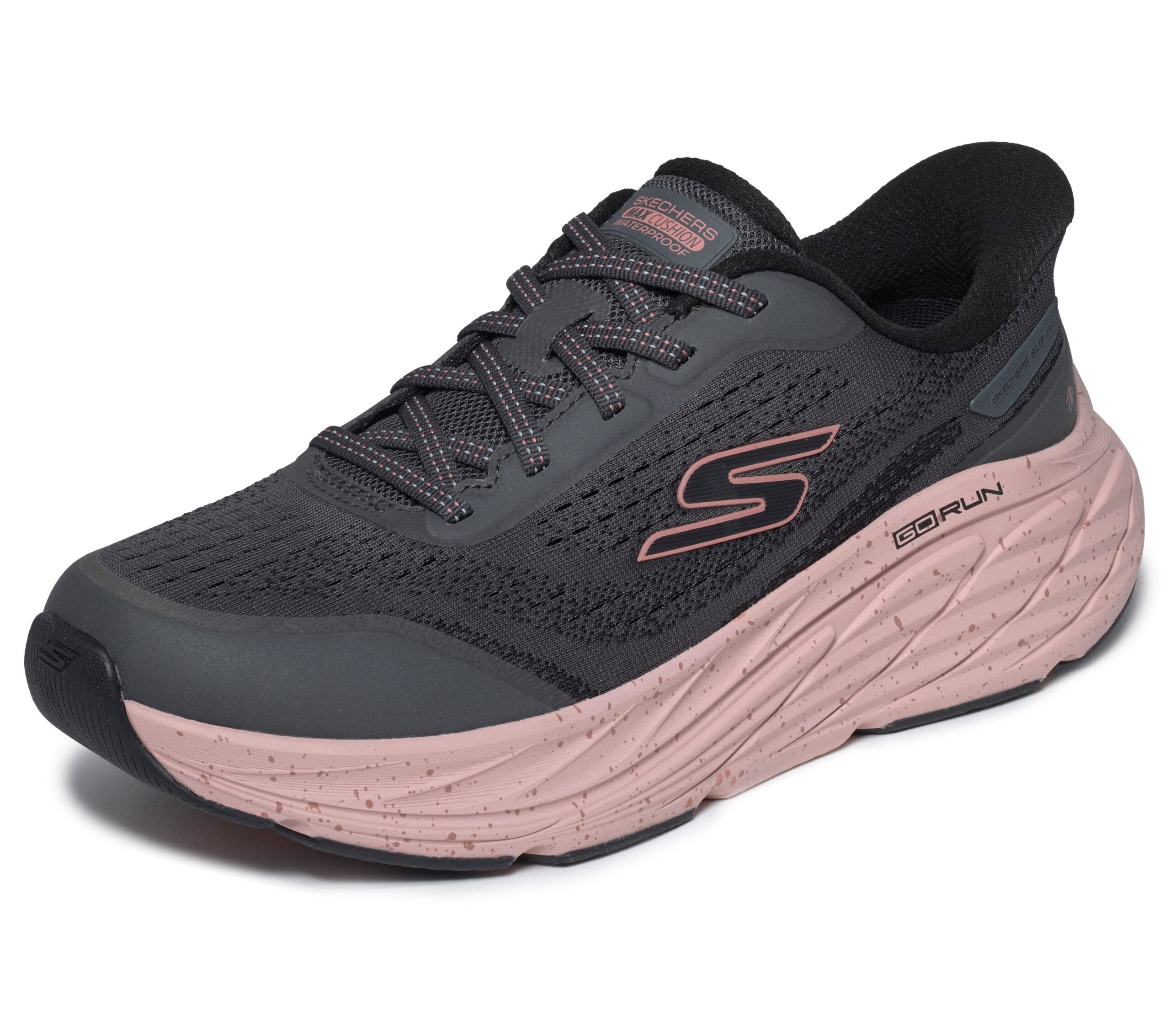 Skechers Slip-ins: Max Cushioning Elite 3 - Aqua Edge Waterproof - Gray - Image 5