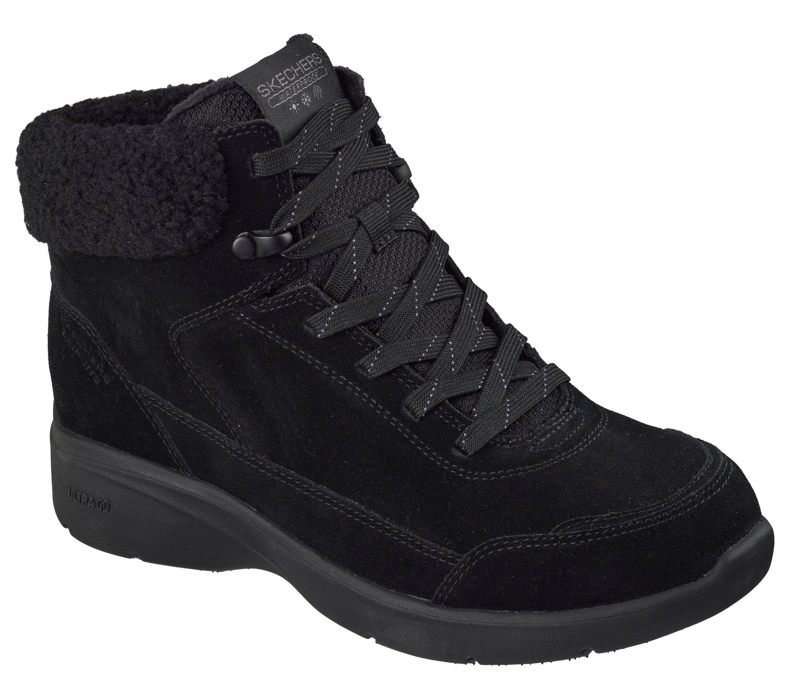 Skechers Slip-ins: On-The-GO Glacial Ultimate – Waterproof – Black - Image 3