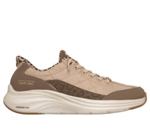 Skechers Slip-ins: Contour Foam – Cozy Fit Leopard Dream - Brown