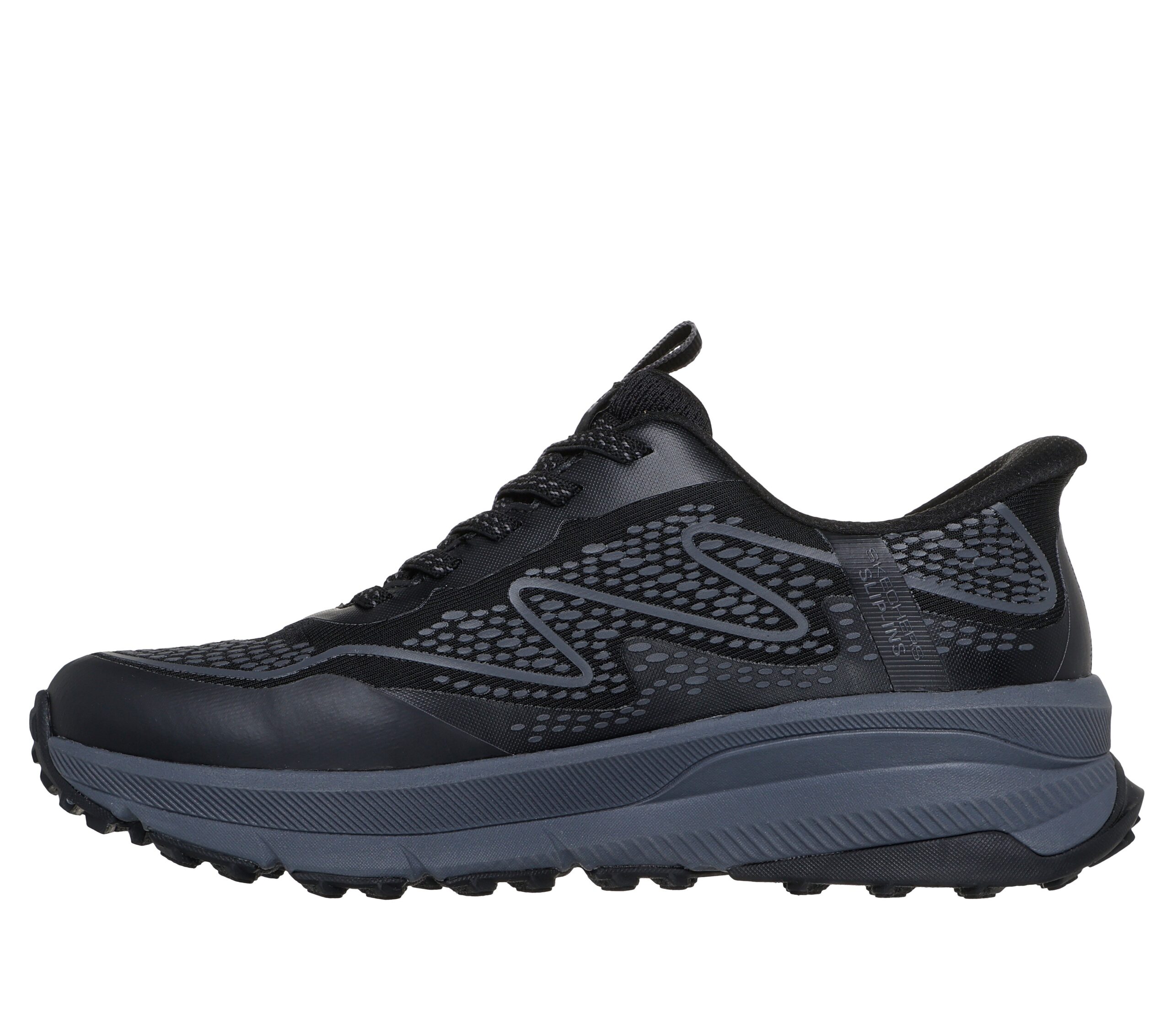 Skechers Slip-ins: Switch Back - Mist - Waterproof - Black - Image 2