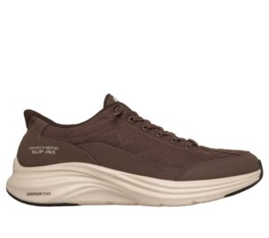 Skechers 232619/BRN Slip-ins: Contour Foam – Cozy Fit