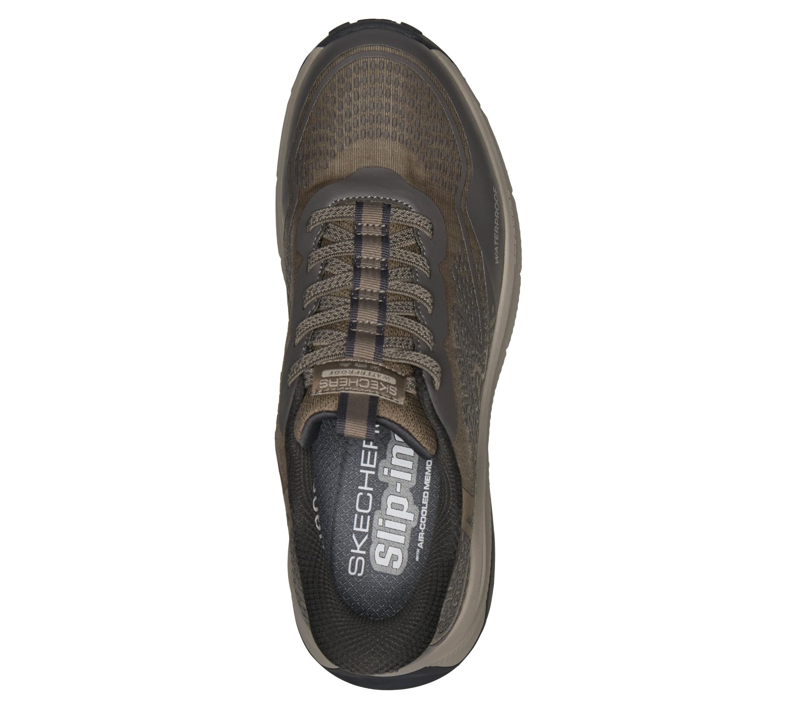 Skechers Slip-ins: Switch Back - Welch Creek - Waterproof - Natural - Image 2