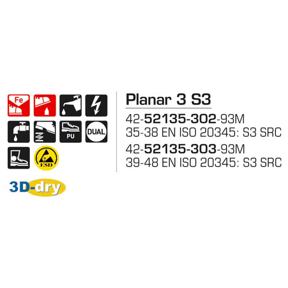Sievi Planar 3 S3 turvakengät - Image 14