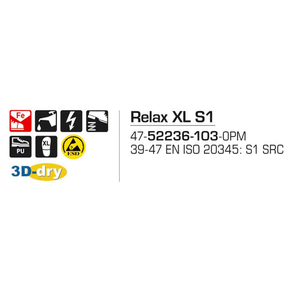Sievi Relax CT XL S1PL turvakengät - Image 18