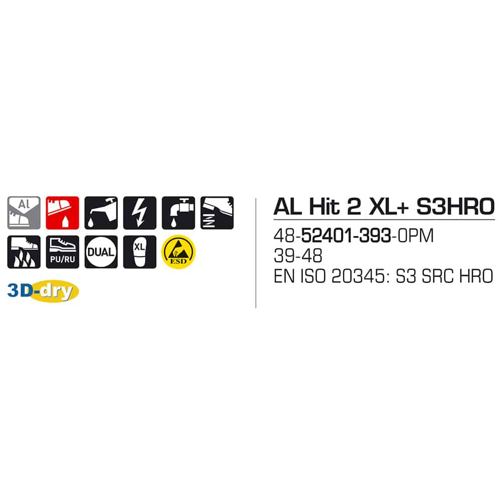 Sievi AL Hit 2 XL+ S3HRO turvakengät - Image 14