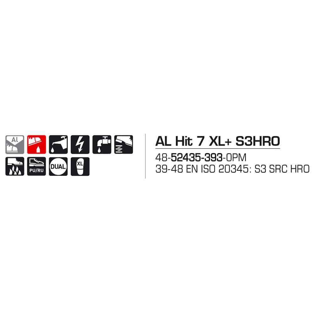 Sievi AL Hit 7 XL+ S3HRO turvakengät - Image 14