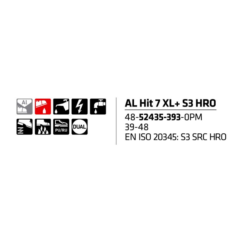 Sievi AL Hit 7 XL+ S3HRO turvakengät - Image 10