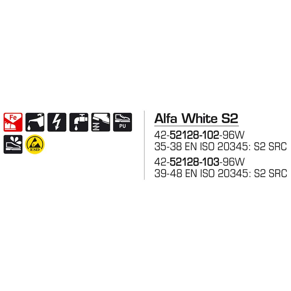 Sievi Alfa White S2 turvakengät - Image 15