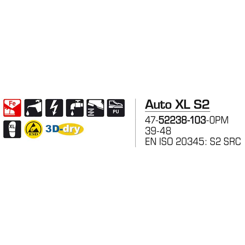 Sievi Auto XL S2 turvakengät - Image 18