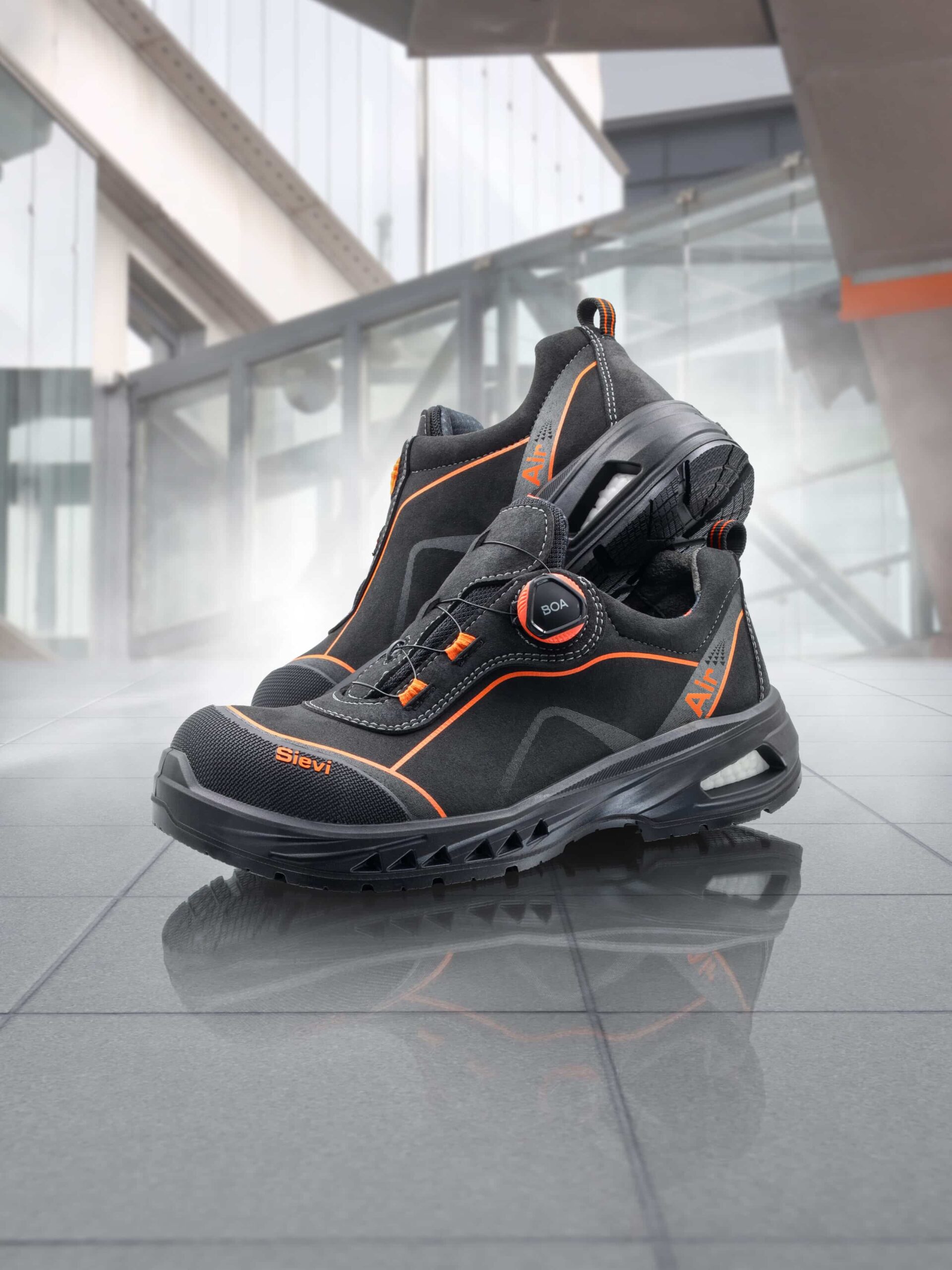 Sievi AirGo 3 Roller XL S3 turvakengät BOA®-kiristysmekanismilla - Image 7