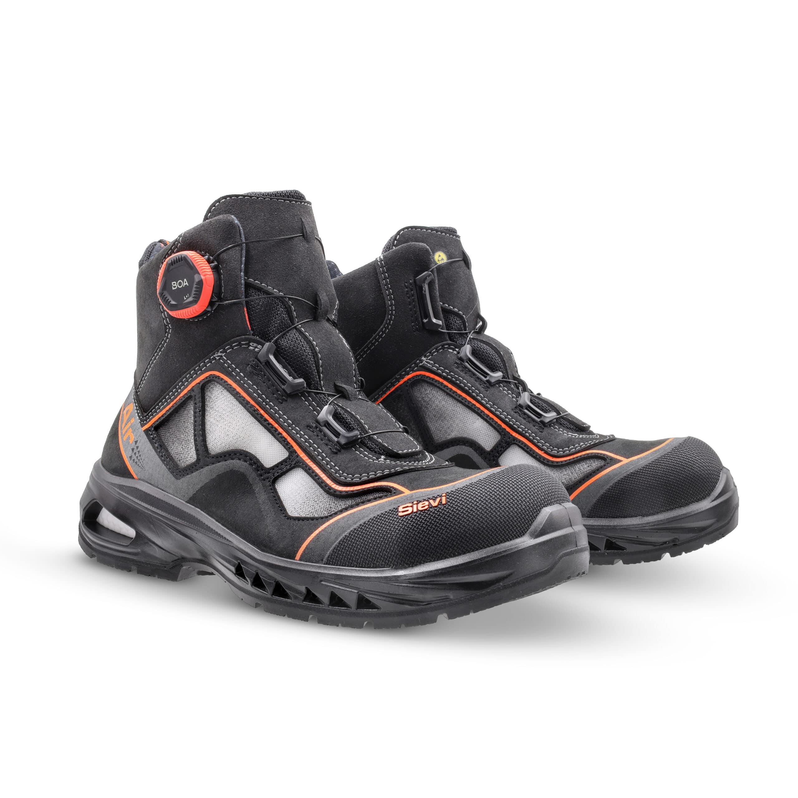 Sievi AirGo 3 Roller XL S3 turvakengät BOA®-kiristysmekanismilla - Image 8