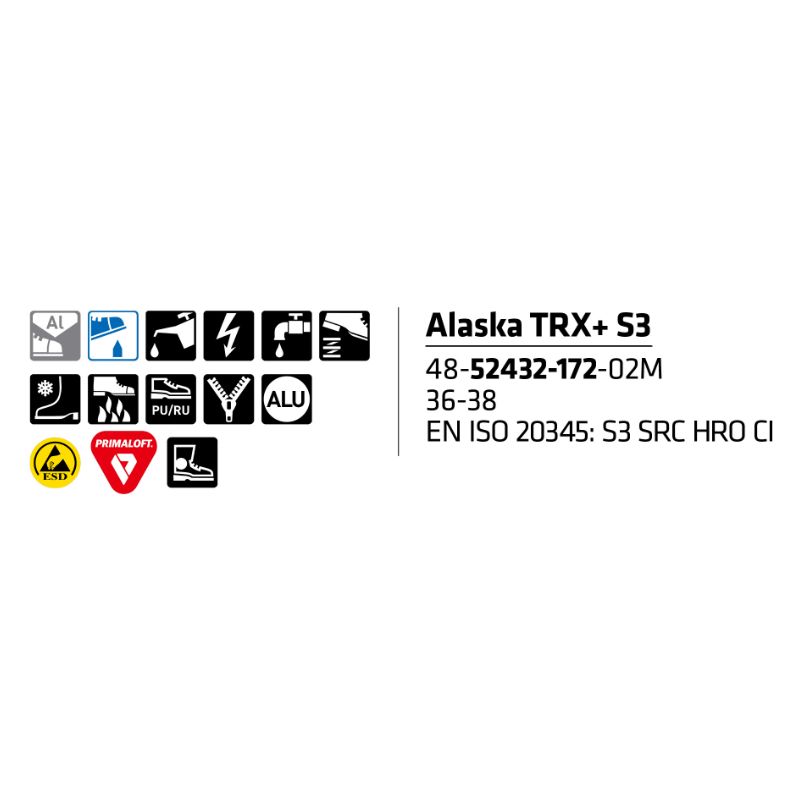 Sievi Alaska Trx XL+ S3 turvakengät - Image 11
