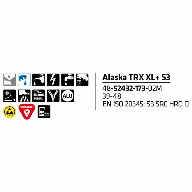 Sievi Alaska Trx XL+ S3 turvakengät - Image 10