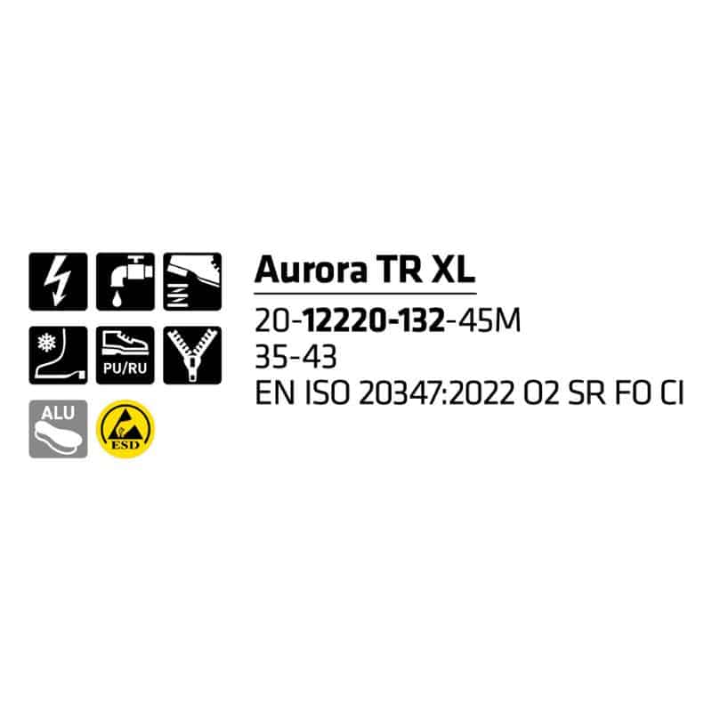 Sievi Aurora TR XL naisten mustat talvinilkkurit TractionPro®-kitkapohjalla - Image 6