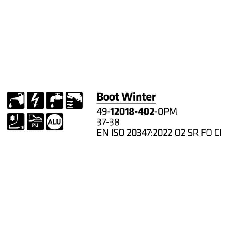 Sievi Boot Winter XL työkengät Uusi malliversio - Image 6