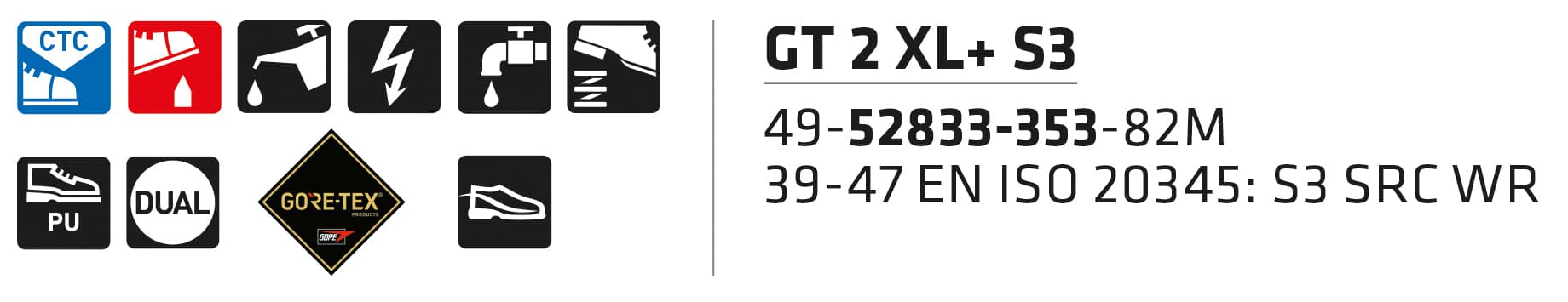 Sievi GT 2 XL+ S7 Gore-Tex turvakengät - Image 21