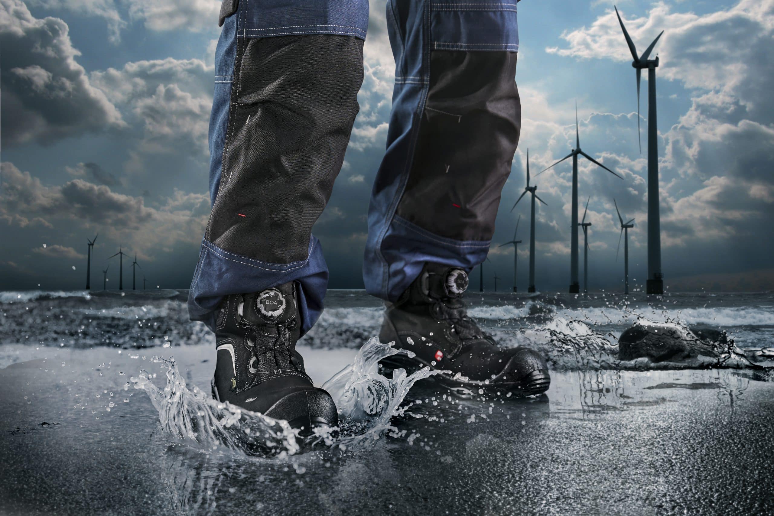 Sievi GT Roller High+ S7 goretex turvakengät BOA®-kiristysmekanismilla - Image 19