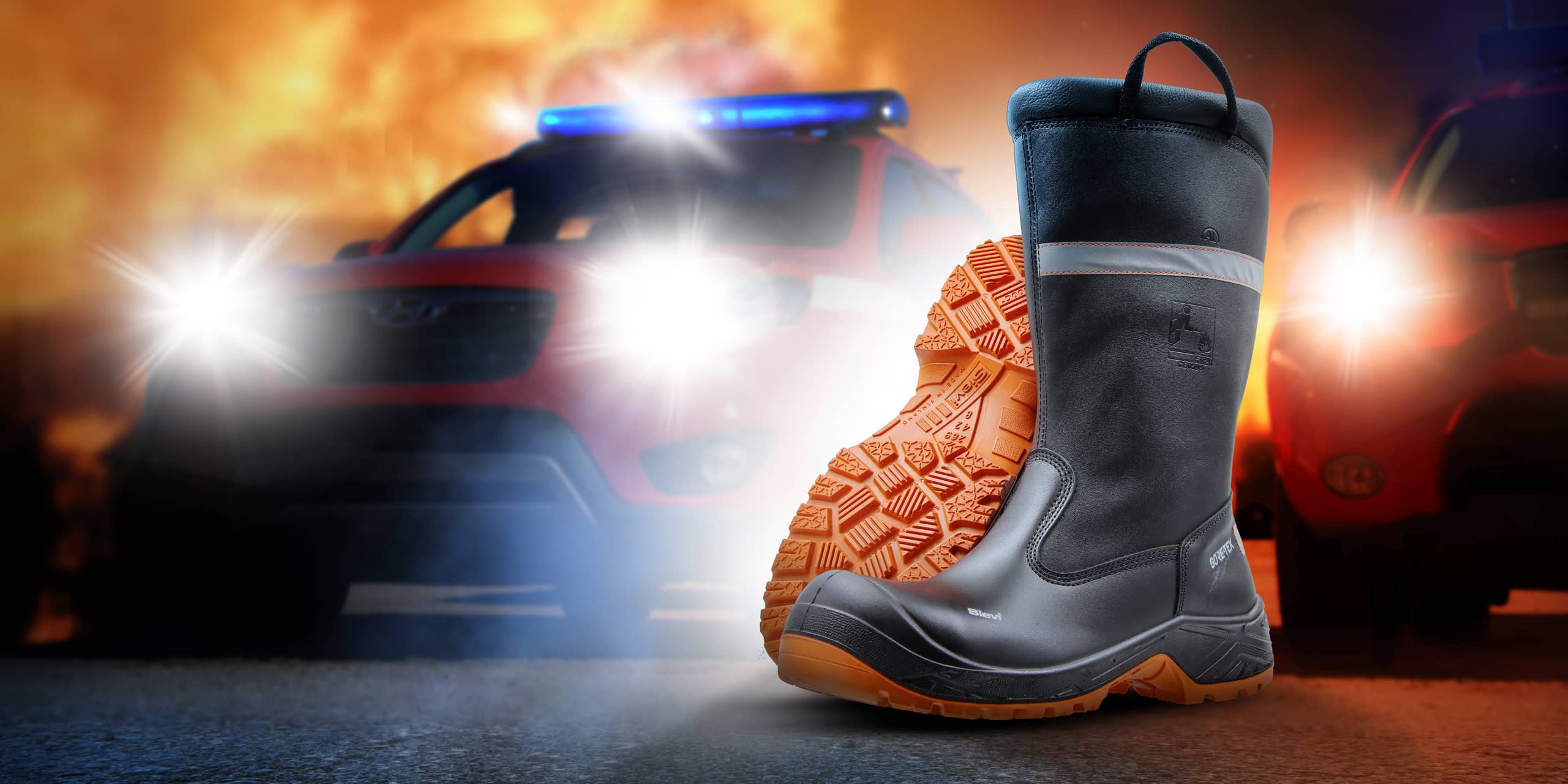 Sievi AL GT Fire XL+ F1 PA goretex palosuojatut turvakengät, palojalkineet - Image 16
