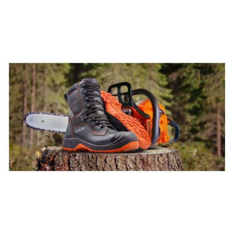 Sievi AL GT Timber XL+ S3HRO goretex viiltosuojatut metsurin turvakengät F1PA - Image 11