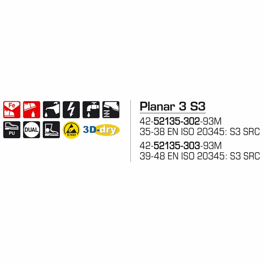 Sievi Planar 3 S3 turvakengät - Image 15