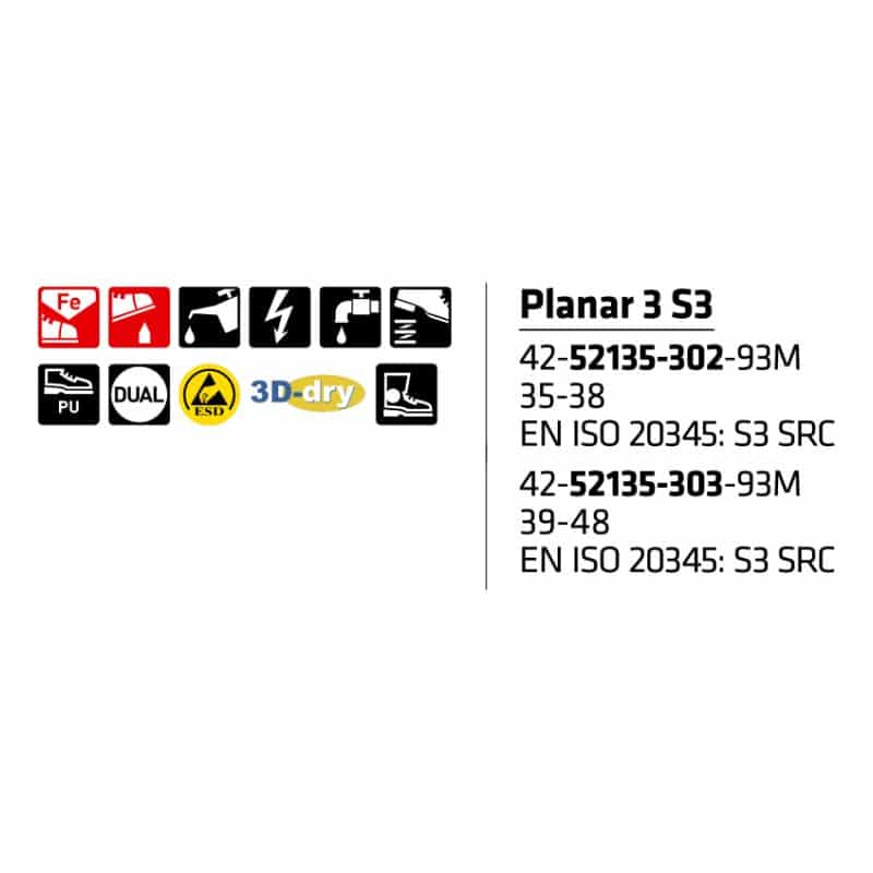 Sievi Planar 3 S3 turvakengät - Image 10