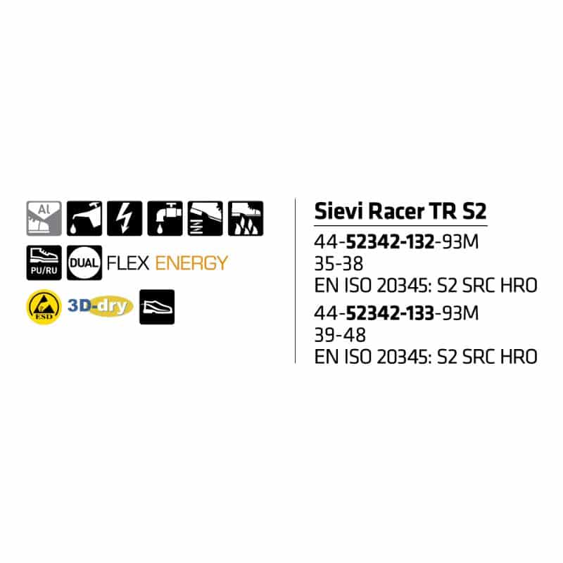 Sievi Racer TR S2 turvakengät - Image 9
