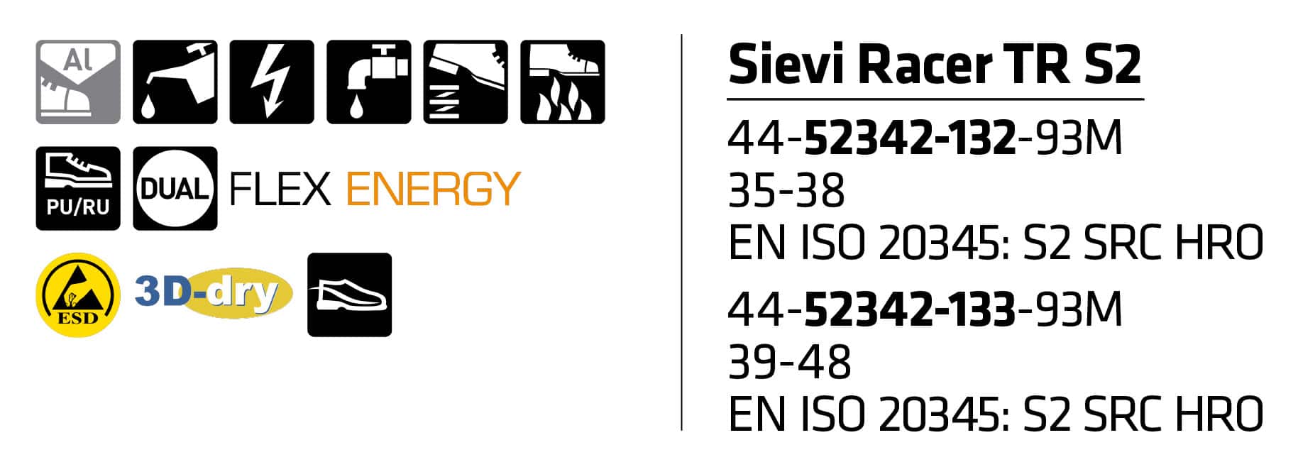 Sievi Racer TR S2 turvakengät - Image 12