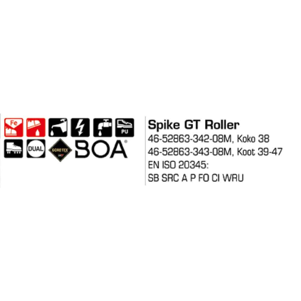 Sievi Spike GT Roller goretex turvakengät nastamekanismilla ja BOA®-kiristysmekanismilla - Image 12