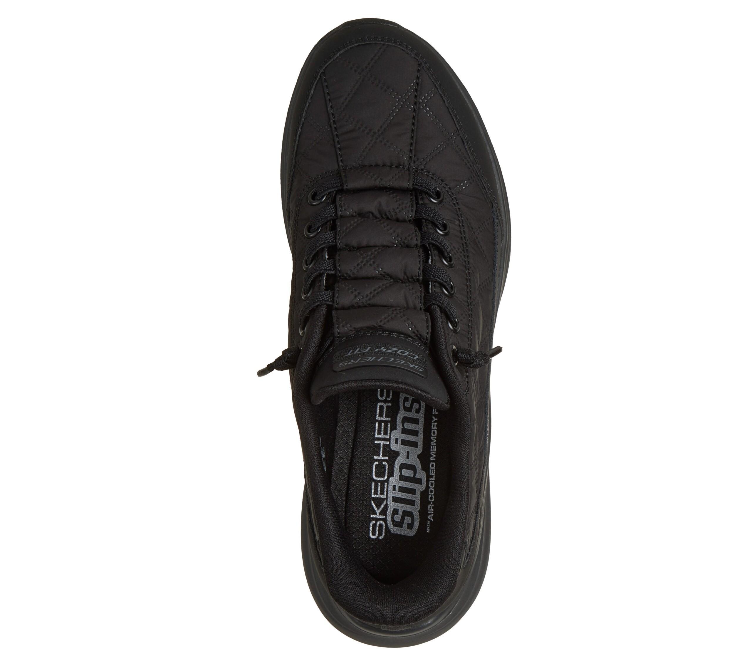 Skechers Slip-ins: Contour Foam - Cozy Fit - Black - Image 3