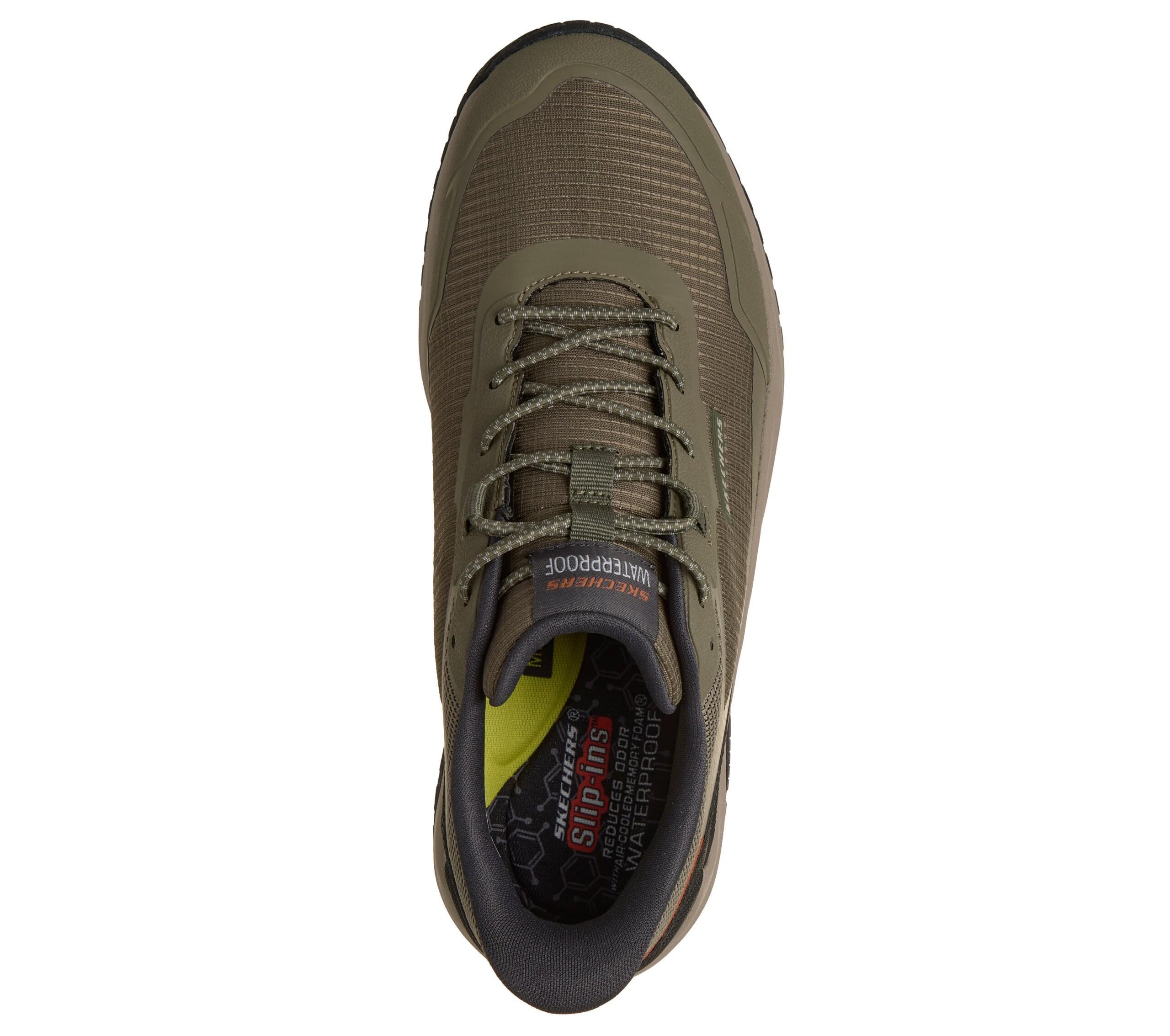 Skechers Relaxed Fit: Slip-ins: Badger - Koda - Waterproof - Olive - Image 2